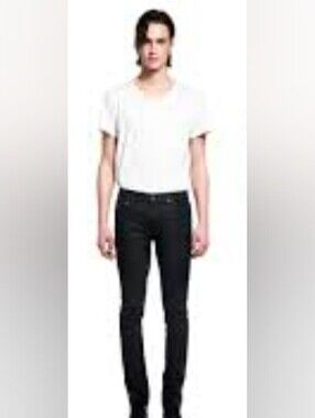 April 77 Joey Mettalic Foiled Skinny Jeans. (Deadsrock)